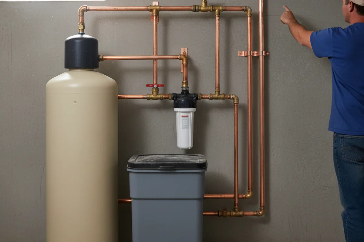 Whole-house water treatment system installed in Norman